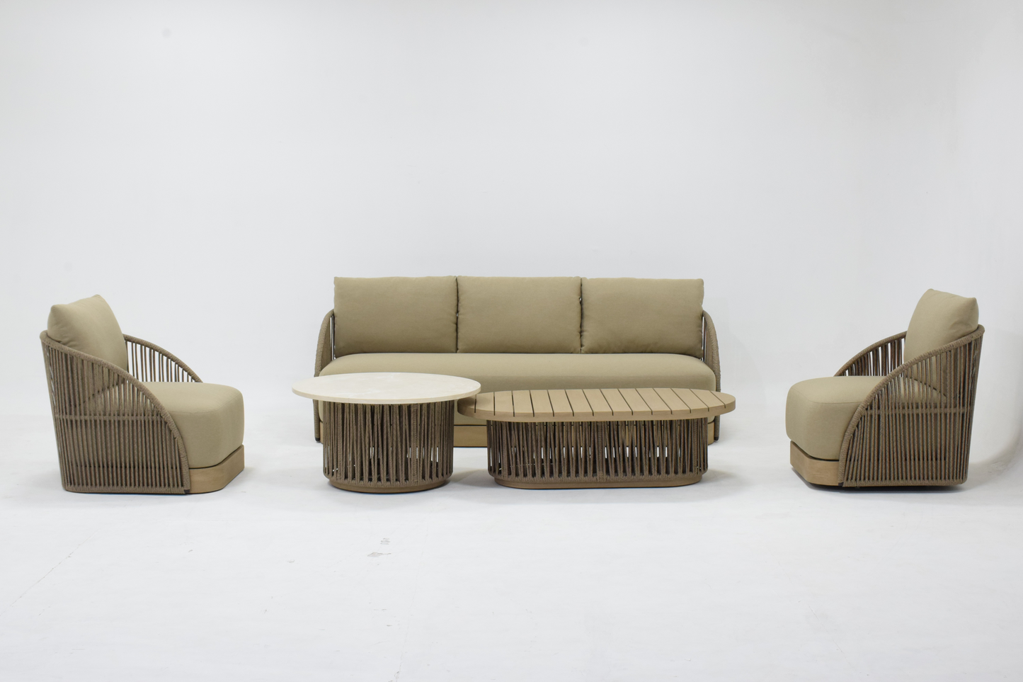 SAPPORO Oval Nesting Coffee Table