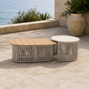 Galata Oval Coffee Table Set