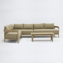 Cavala Customisable Teak Sectional