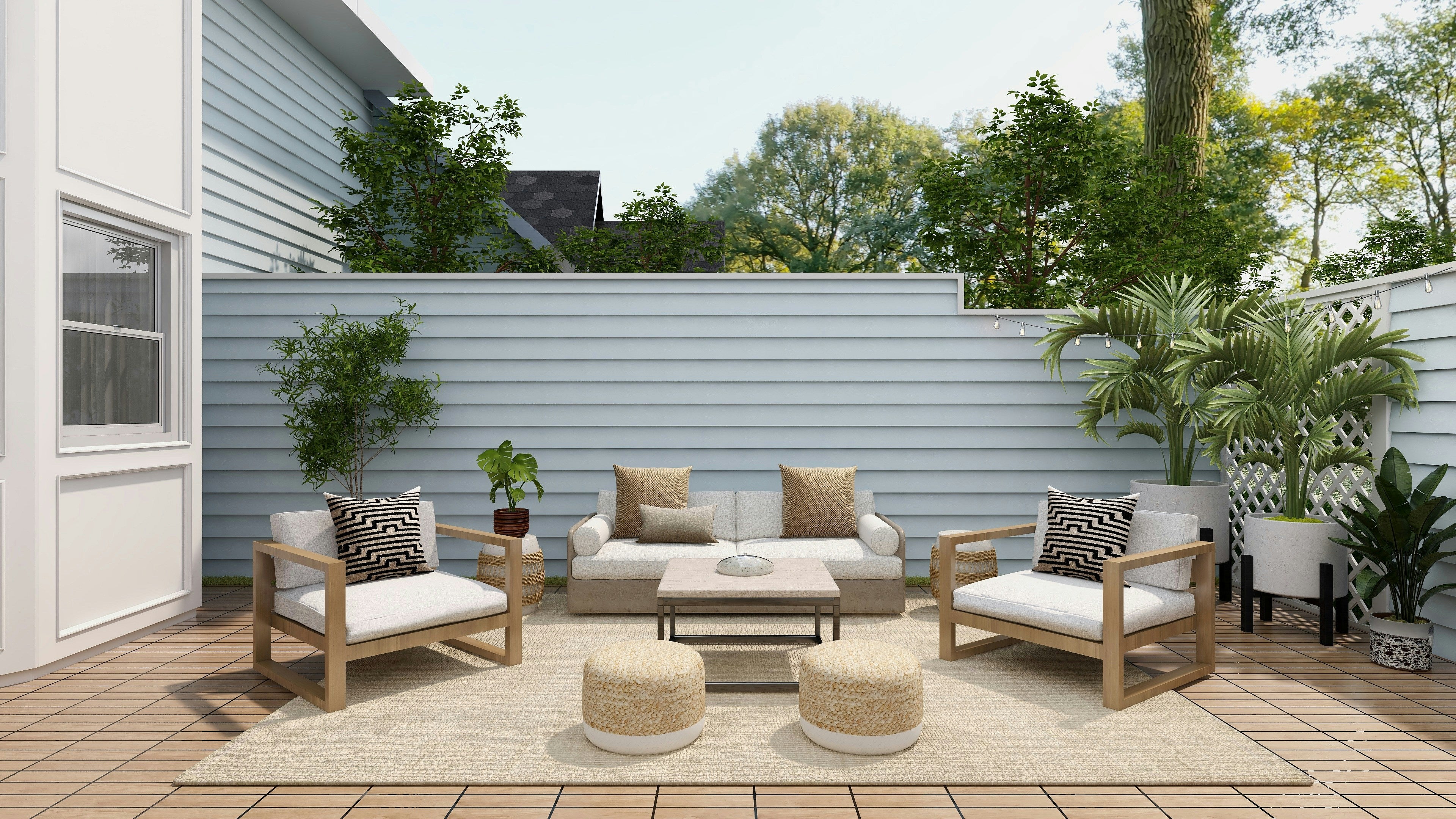 Denbigh Furniture Outdoor Lounge Set