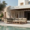 Cavala Customisable Teak Sectional