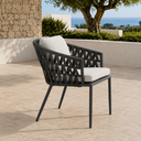 Bajo Rope and Aluminum Dining Chair