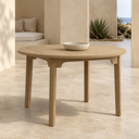 Ibiza Round Teak Dining Table