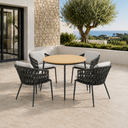 Bajo Round Dining Set
